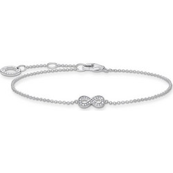 Thomas Sabo Γυναικείο Βραχιόλι Αλυσίδα με Άπειρο Ασημί A2003-051-14