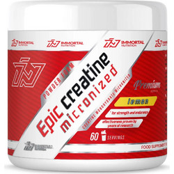Immortal Nutrition Epic Creatine Micronized Lemon 300gr