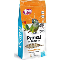 Lolo Pets Primal Line Complete Food for Medium Birds 1.2kg