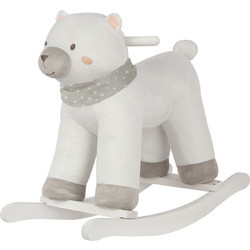KikkaBoo Bear Κουνιστό Λευκό