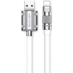 wekome WDC-186 USB-A to Lightning Cable 1m White 6941027632819