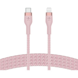 Belkin Braided USB-C to Lightning Cable 1m Pink CAA011BT1MPK