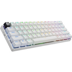 Logitech Pro X Ασύρματο Μηχανικό Gaming Πληκτρολόγιο 60% RGB White