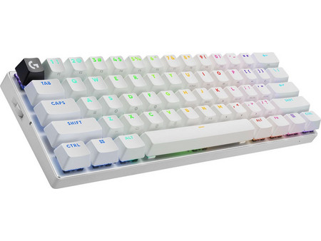 Logitech Pro X Ασύρματο Μηχανικό Gaming Πληκτρολόγιο 60% RGB White