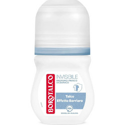 Borotalco Invisible Talco Αποσμητικό Roll On 48h 50ml