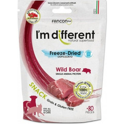 I'm Different Freeze Dried Grain & Gluten Free with Wild Boar 40gr