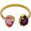 Victoria Cruz Γυναικείο Δαχτυλίδι από Ασήμι 925 Επιχρυσωμένο με Ζιργκόν A4904-26DA