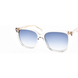 Carrera CA3002/S 10A/08 Ανδρικά Γυαλιά Ηλίου Τετράγωνα Κοκάλινα Διαφανή με Μπλε Degradee Φακό