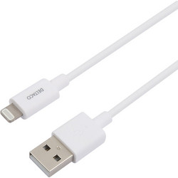 Deltaco C189 USB-A to Lightning Cable 1m White IPLH-401