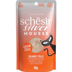 Silver Mousse Grain Free with Salmon & Chicken 80gr