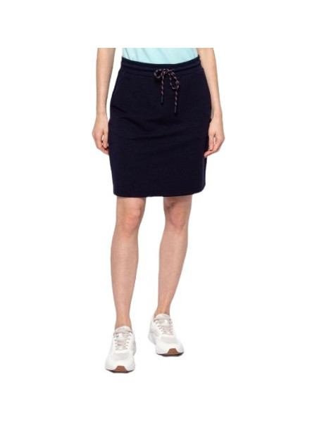 Heavy Tools Nagita24 Μίνι Φούστα Υφασμάτινη Pencil Navy Μπλε S24572
