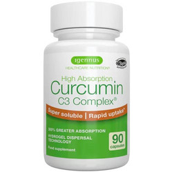 Igennus High Absorption Curcumin C3 Complex 90 Κάψουλες
