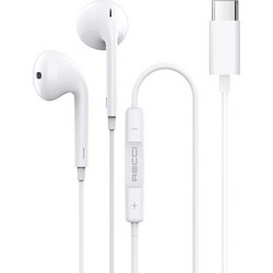 Recci REP-L27 Handsfree Earbud USB-C White