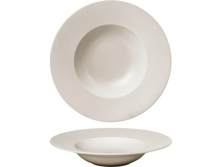 Baralee Πιάτα Βαθιά Πορσελάνης Fine Plus Κρεμ 31cm 6τμχ 095201A-L010
