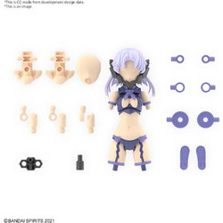 Bandai 30 Minitus Sisters Option Parts Set 11 Fang Costume Color