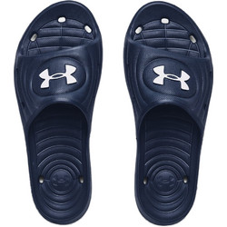 Under Armour Locker IV Ανδρικές Παντόφλες Καλοκαιρινές Κολυμβητηρίου Navy Μπλε 3023758-401