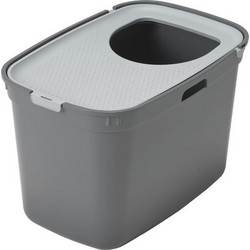 Pet Camelot Top Cat Τουαλέτα Γάτας Κλειστή Ανθρακί Μ59xΠ39xΥ38cm