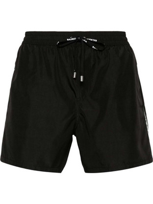 Balmain Ανδρικό Μαγιό Σορτς Μαύρο BWB641270-001