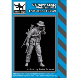 Black DogUS Navy Seals Vietnam No1 Φιγούρα Μοντελισμού Ρητίνης 1:35