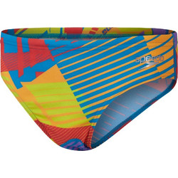 Speedo Allover Digital Brief Rally Car Rumble Αθλητικό Παιδικό Μαγιό Σλιπ για Αγόρι Πολύχρωμο 8003185-16626