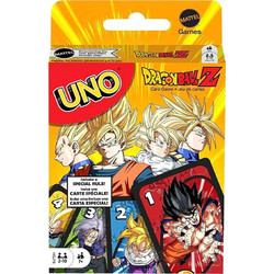Mattel Uno Dragon Ball Z Επιτραπέζιο Παιχνίδι για 7+ Ετών για 2-10 Παίκτες
