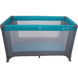 X-treme Baby Πάρκο με Στρώμα & Δίχτυ Γκρι Τιρκουάζ XT296