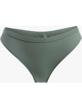 Roxy The Snap Turn Bikini Slip Χακί ERJX404728
