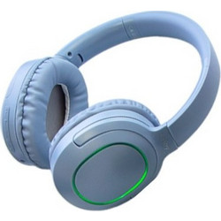 Gjby CA-039 Ασύρματα Bluetooth Ακουστικά Over Ear Γαλάζια