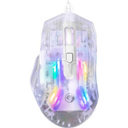 Marvo M413 Ενσύρματο Gaming Ποντίκι RGB 7200 DPI Transparent
