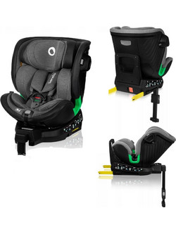 Lionelo Harmony Κάθισμα Αυτοκινήτου i-Size 0-36kg ISOfix Black Grey