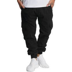 Def Ανδρικό Παντελόνι Joggers Κανονική Εφαρμογή Μαύρο DFJS042-00007