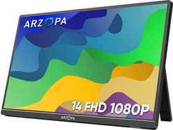 Arzopa A1S IPS Φορητό Monitor 14" 1920x1080 FHD 60Hz