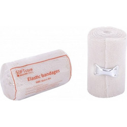 Bournas Medicals Soft Care Ελαστικός Επίδεσμος 12cm x 4m