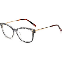 Missoni MIS0006 S37 Γυναικείος Σκελετός Γυαλιών Οράσεως Κοκάλινος Μεταλλικός Χρυσός Μαύρος