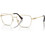 Swarovski SK1003 4013 Γυναικείος Σκελετός Γυαλιών Οράσεως Μεταλλικός Χρυσός