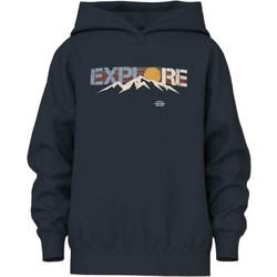 Name It Explore Παιδικό Φούτερ με Κουκούλα Navy Μπλε 13234447