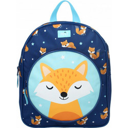 Vadobag Pret Collect Kindness Fox Σχολική Τσάντα Πλάτης Νηπιαγωγείου Navy Μπλε Γαλάζια 50-3449