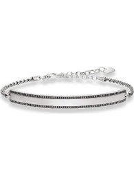 Thomas Sabo Γυναικείο Βραχιόλι Ταυτότητα από Ασήμι 925 000964311