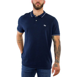 Lee Ανδρική Μπλούζα Polo Κοντομάνικη Navy Μπλε L61ARL35