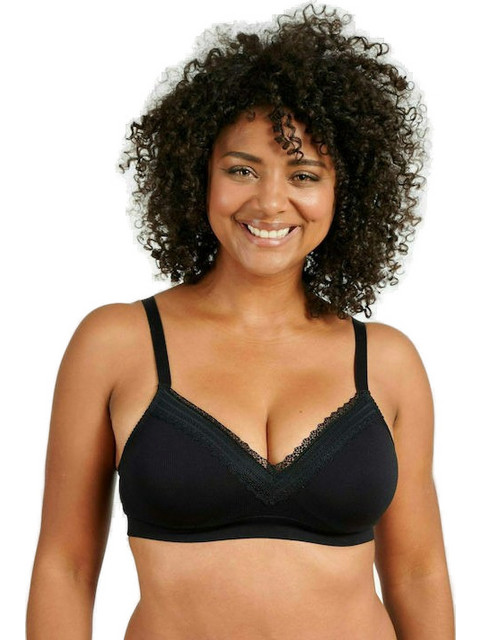Sans Complexe Bralette χωρίς Μπανέλα Μαύρο 56LAG98