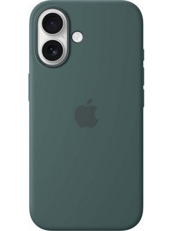 Apple Silicone MagSafe Back Cover Lake Green (iPhone 16)