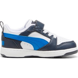 Puma Rebound V6 Παιδικά Sneakers Μπλε Λευκά 397420-16