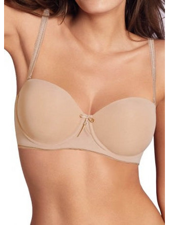Bestform Σουτιέν Strapless με Ελαφριά Ενίσχυση με Μπανέλα Μπεζ 25429