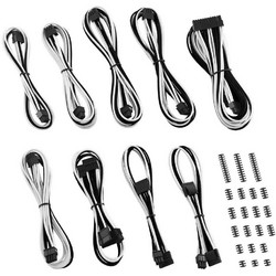 CableMod Classic ModMesh C-Series Καλώδιο Τροφοδοσίας Black White