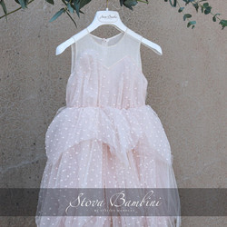 Stova Bambini Βαπτιστικό Φόρεμα 2τμχ SS24G32