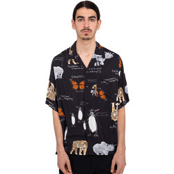Element Ανδρικό Πουκάμισο Κοντομάνικο Overshirt Μαύρο ELYWT00118-KVD6