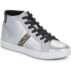 Geox Γυναικεία Sneakers Μποτάκια Ασημί D466HA0NFBCC1094