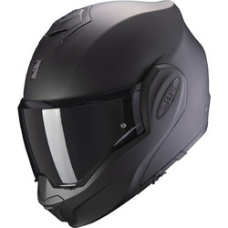 Scorpion Exo-Tech Evo Solid Mat Black Κράνος Μηχανής Full Face 1720gr