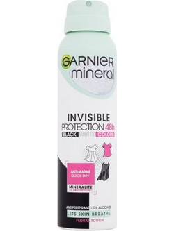Garnier Mineral Invisible Protection Floral Touch Γυναικείο Αποσμητικό Spray 48h 150ml