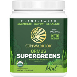 Sunwarrior Ormus Supergreens Mint 225gr